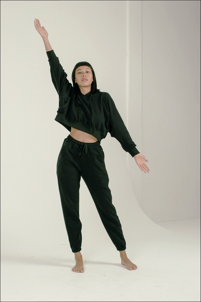 Aurelie Crop Hoodie